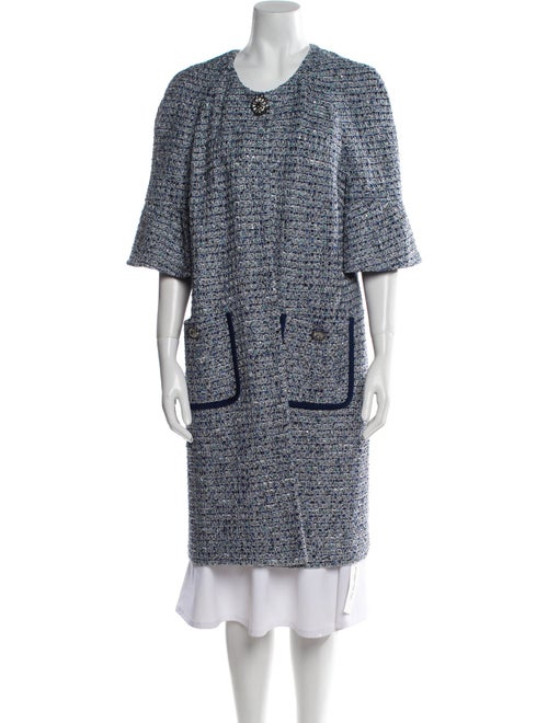 St. John Tweed Pattern Evening Jacket