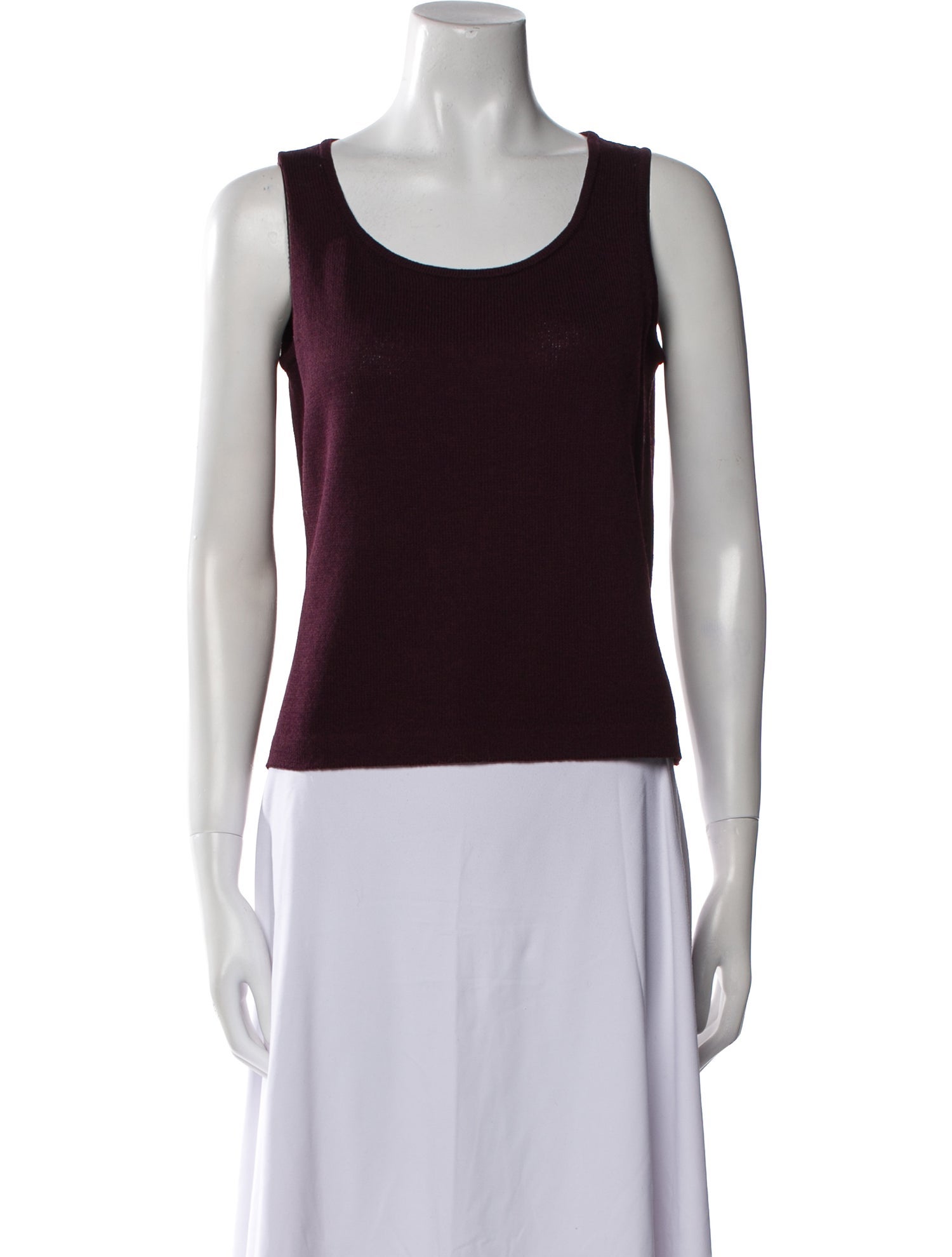 St. John Scoop Neck Sweater