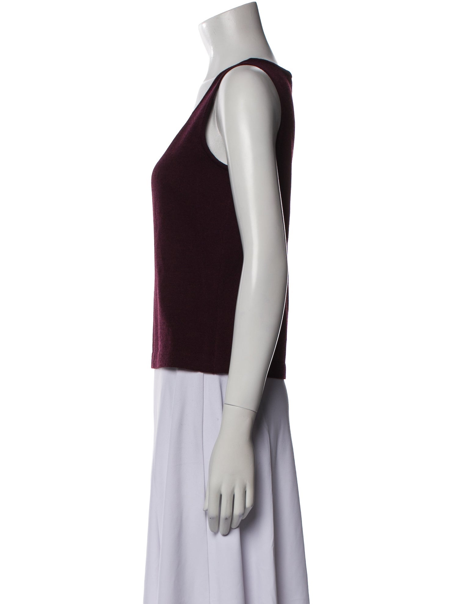 St. John Scoop Neck Sweater