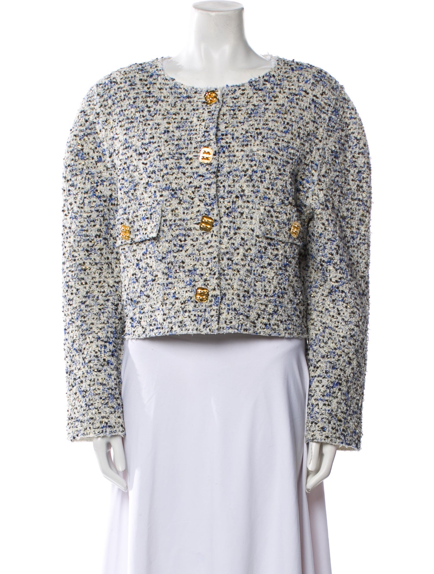 St. John Printed Evening Jacket