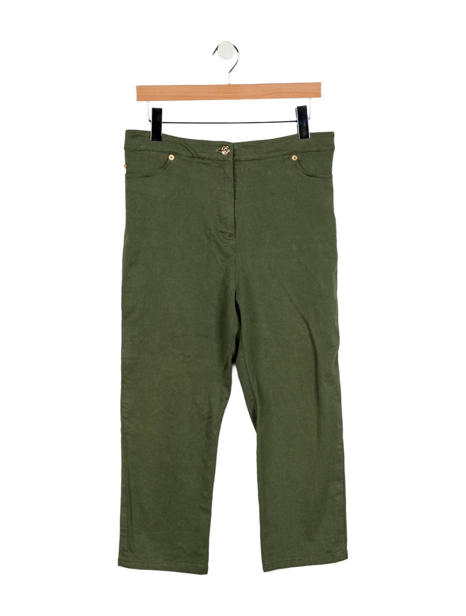 St. John High-Rise Straight Leg Jeans