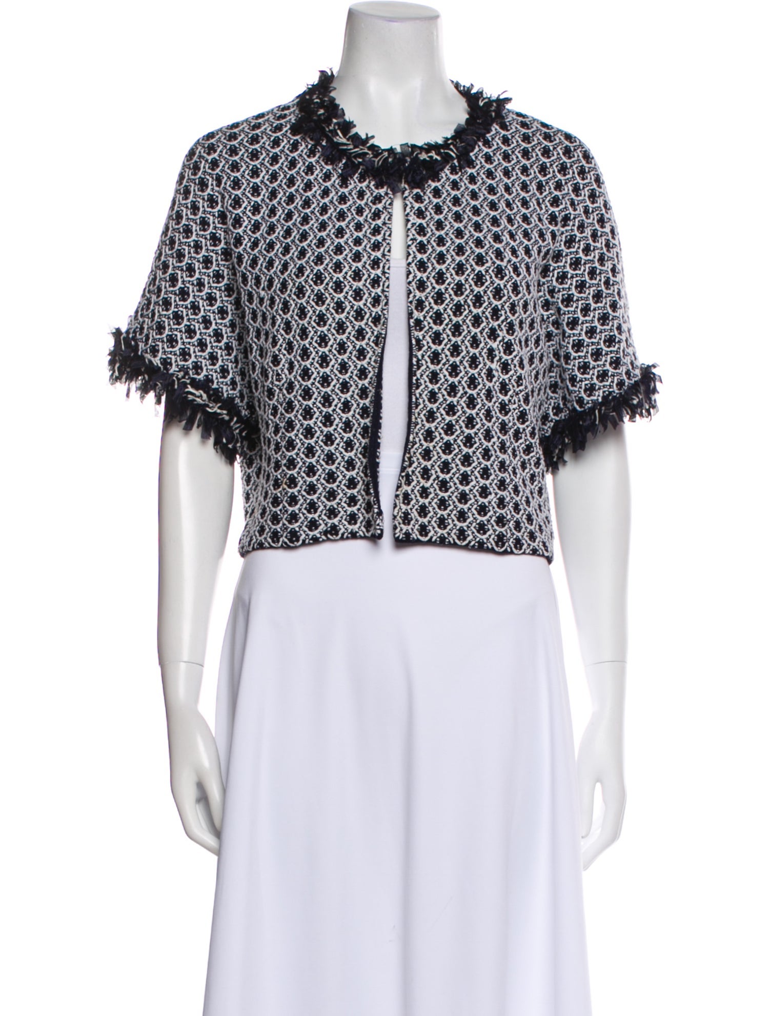 St. John Printed Bolero