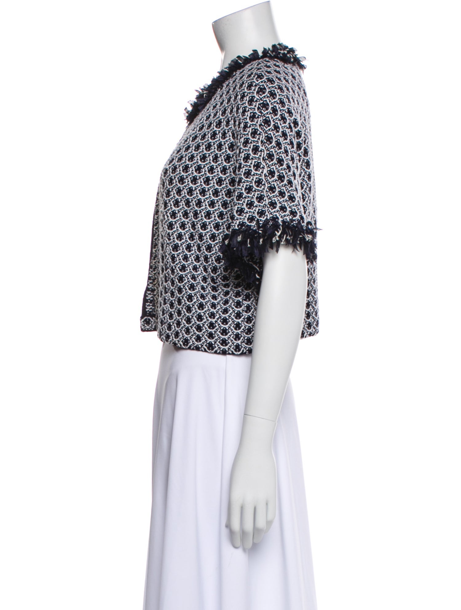 St. John Printed Bolero