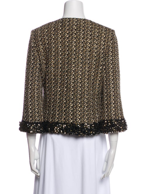 St. John Couture Printed Evening Jacket