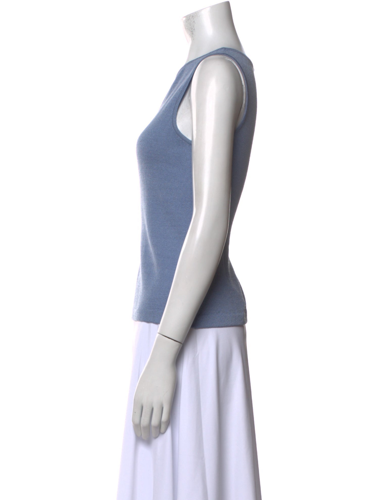 St. John Scoop Neck Sweater