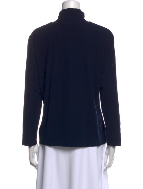 St. John Mock Neck Long Sleeve Sweatshirt