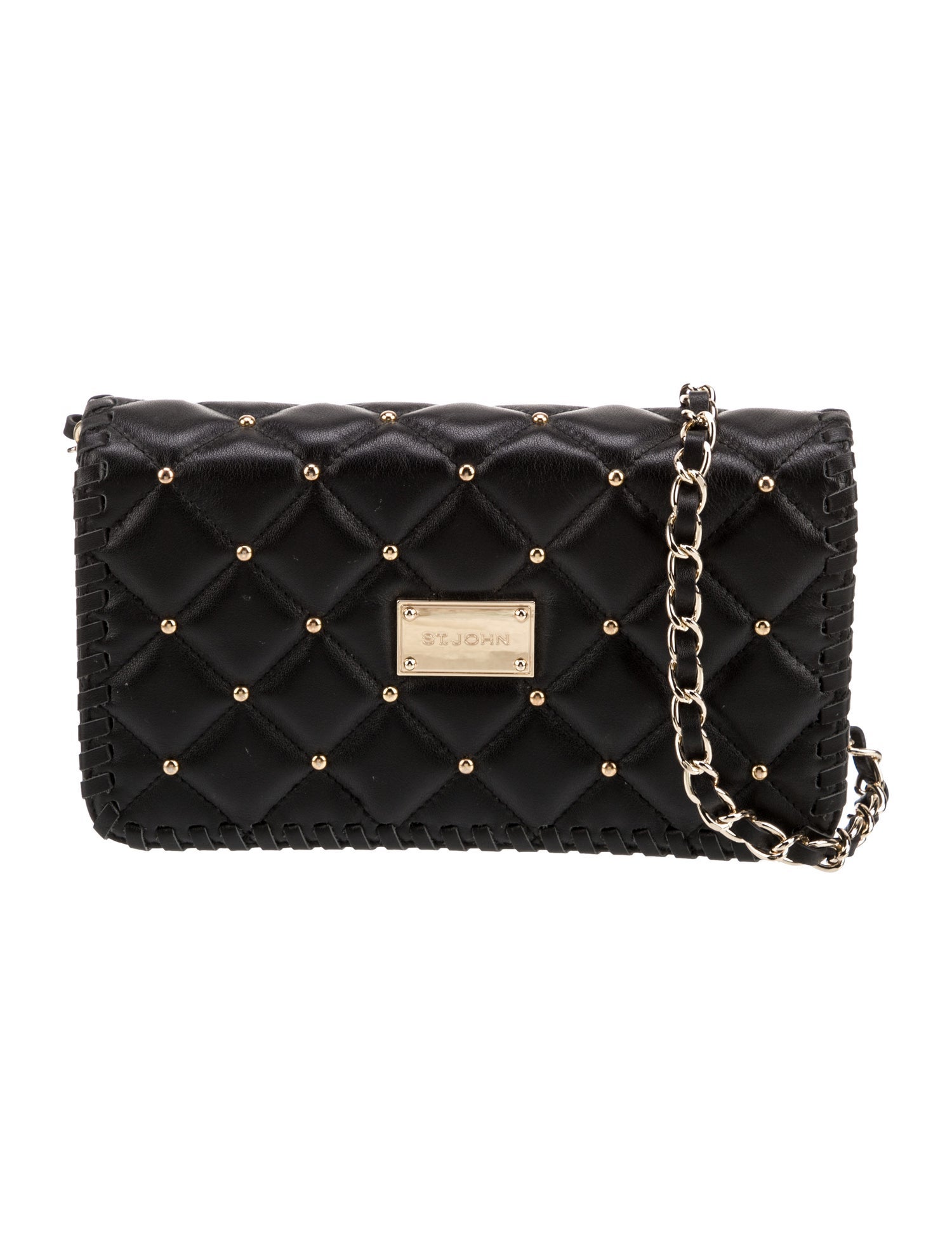 St. John Leather Messenger Bag