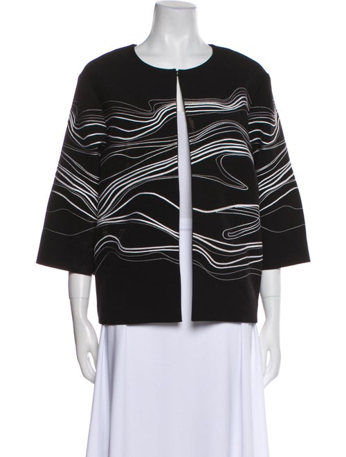 St. John Printed Evening Jacket