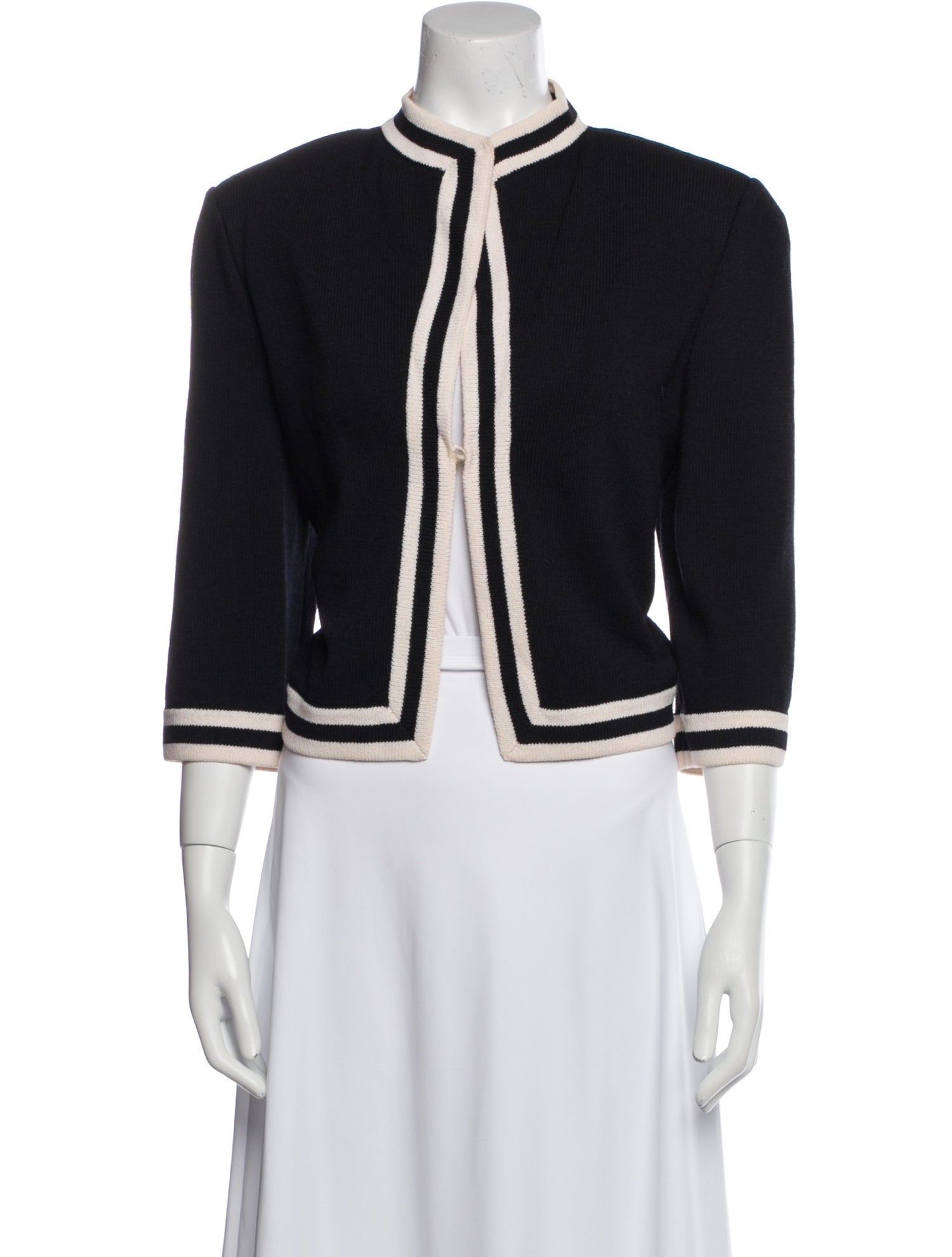 St. John Collection Striped Evening Jacket