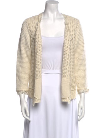 St. John Open Front Sweater