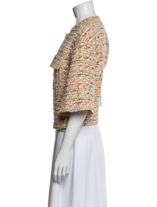 St. John Wool Tweed Pattern Evening Jacket