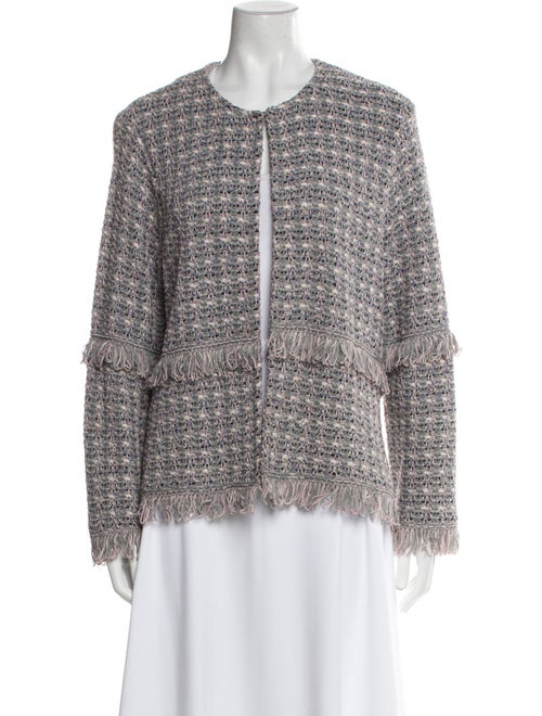 St. John Tweed Pattern Evening Jacket