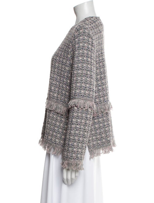 St. John Tweed Pattern Evening Jacket