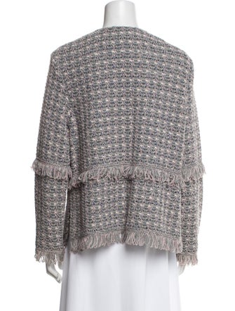 St. John Tweed Pattern Evening Jacket