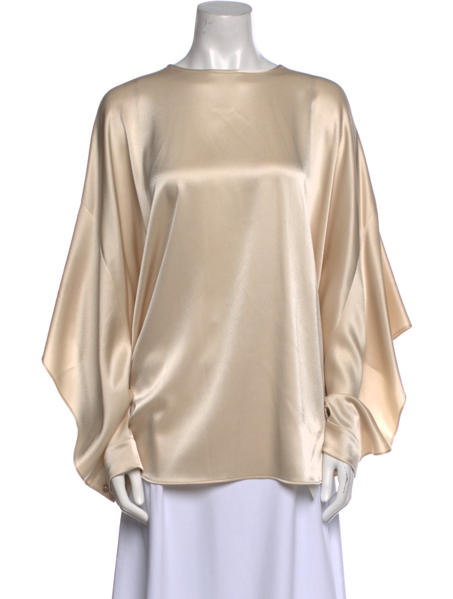 St. John Bateau Neckline Long Sleeve Blouse w/ Tags