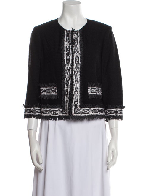 St. John Tweed Pattern Jacket