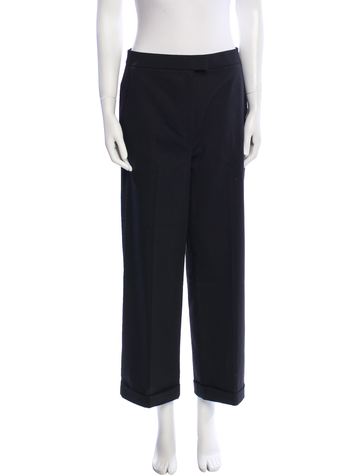 St. John Wool Wide Leg Pants