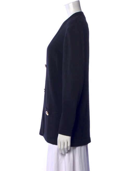 St. John Wool V-Neck Sweater