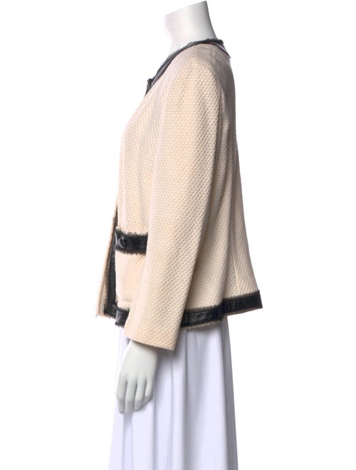 St. John Wool Striped Sweater