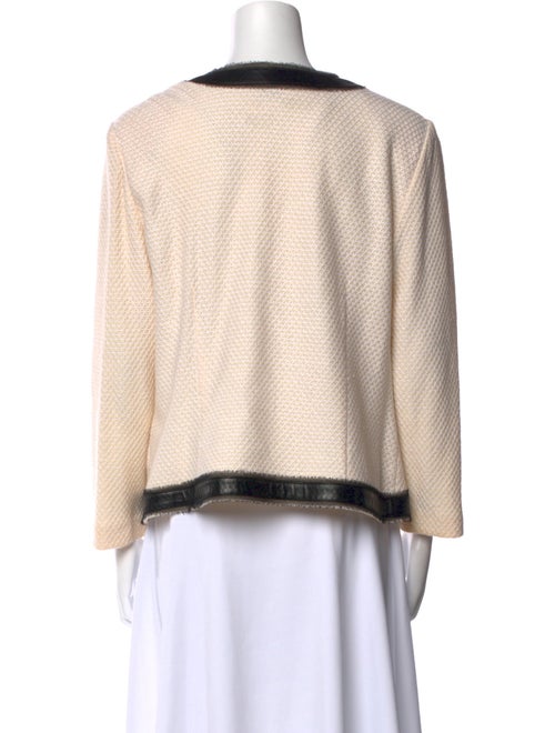 St. John Wool Striped Sweater