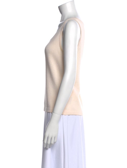 St. John Wool Scoop Neck Top