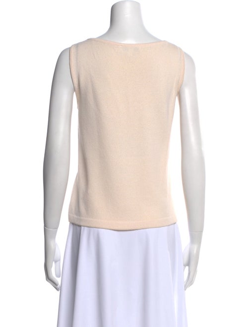 St. John Wool Scoop Neck Top