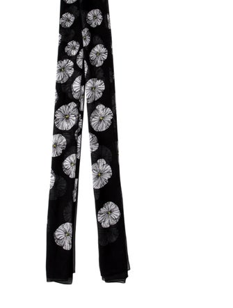 St. John Floral Print Scarf