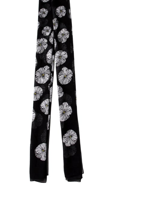 St. John Floral Print Scarf