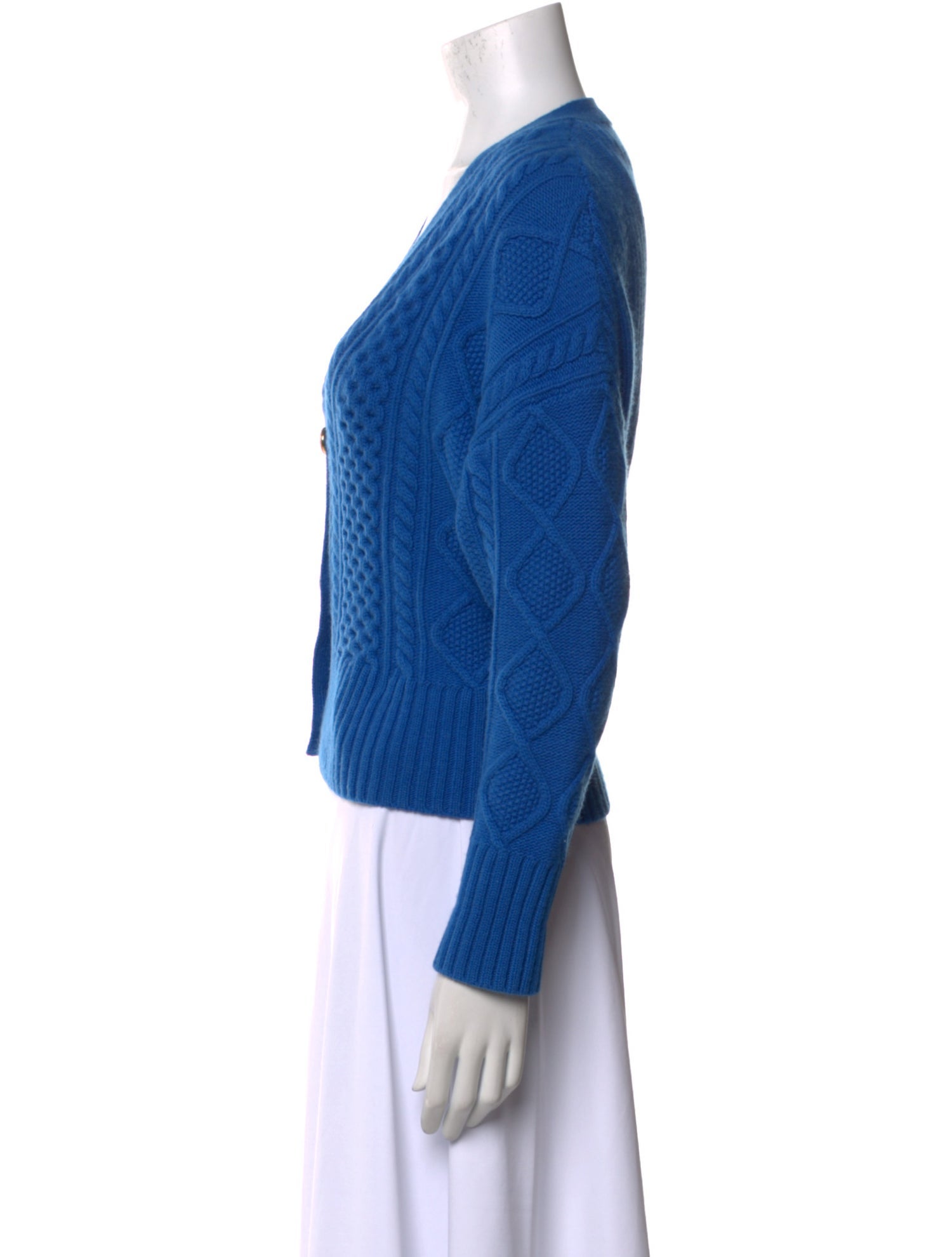 St. John Wool V-Neck Sweater