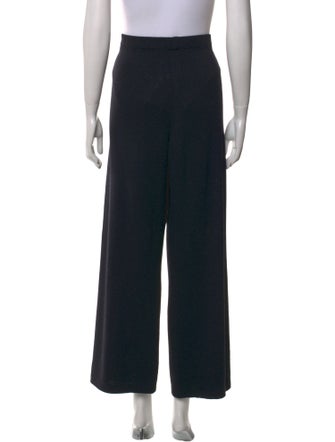 St. John Wool Wide Leg Pants