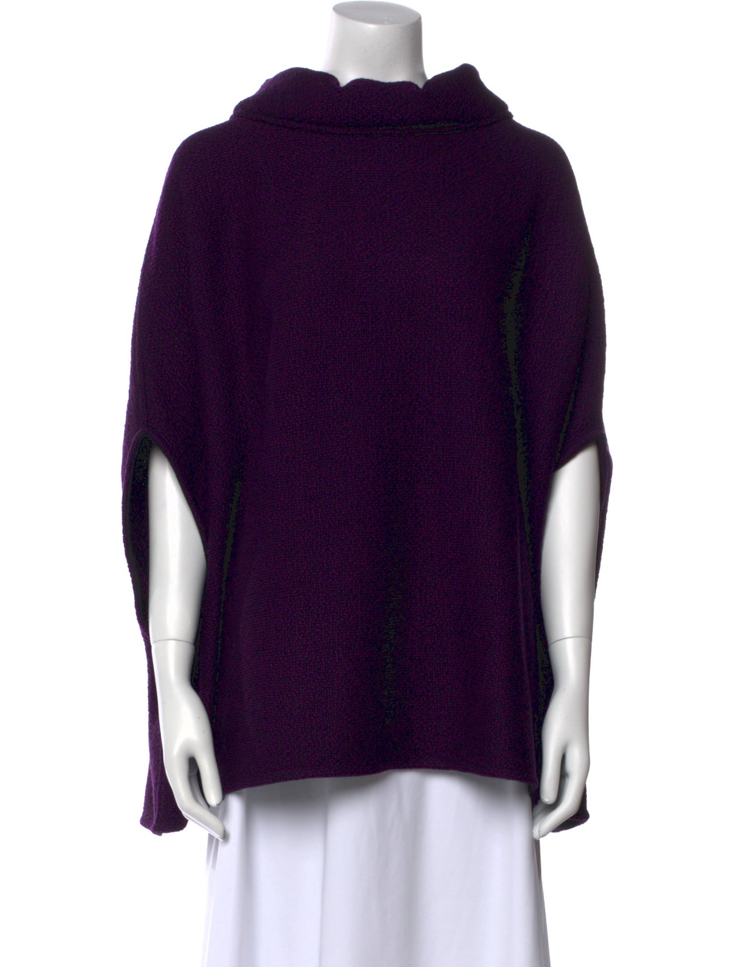 St. John Wool Mock Neck Sweater w/ Tags