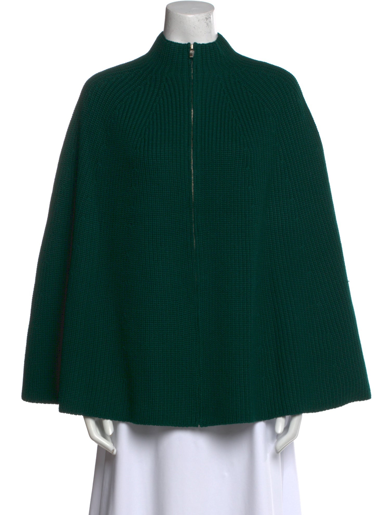 St. John Wool Mock Neck Sweater
