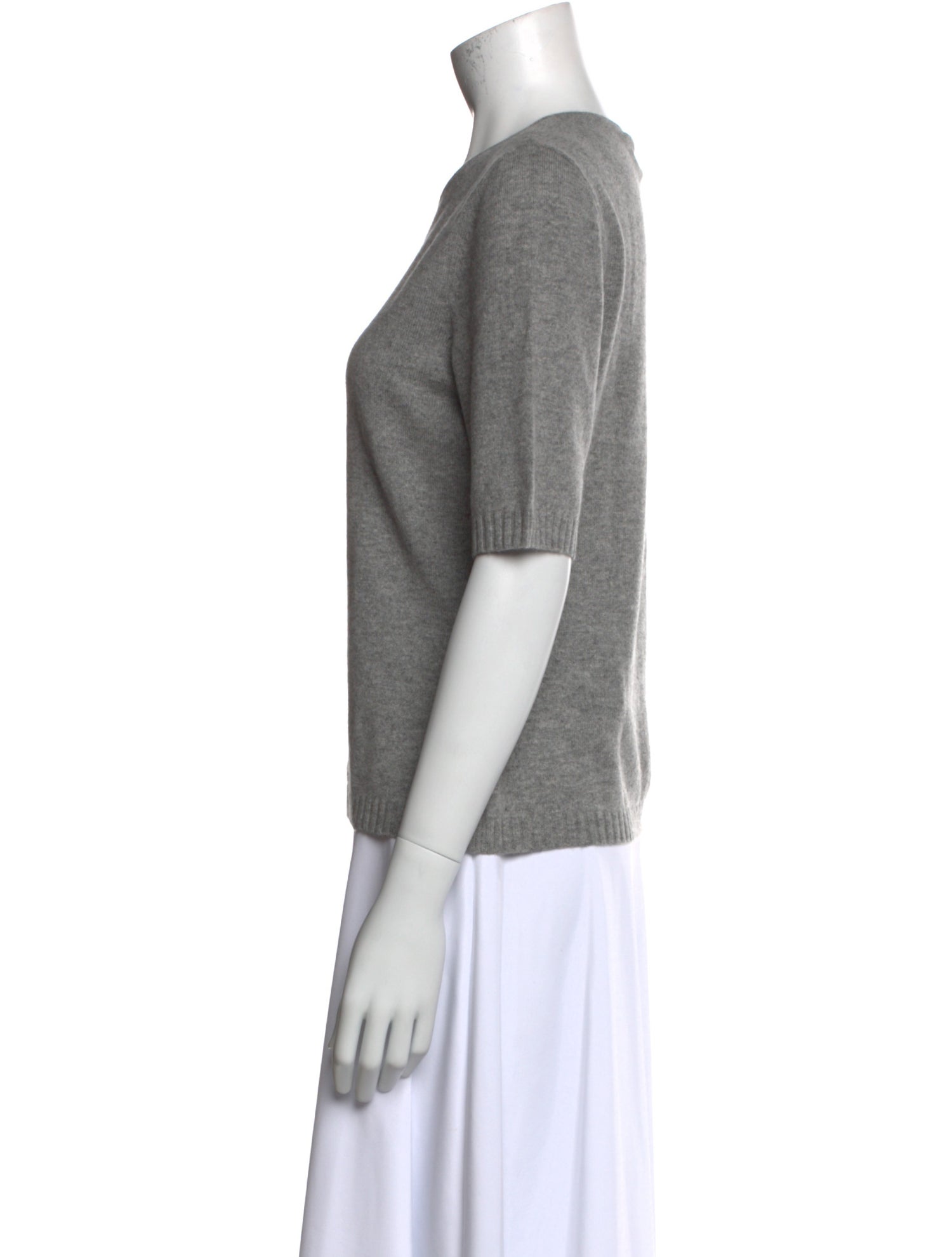 St. John Cashmere Scoop Neck Sweater