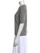 St. John Cashmere Scoop Neck Sweater