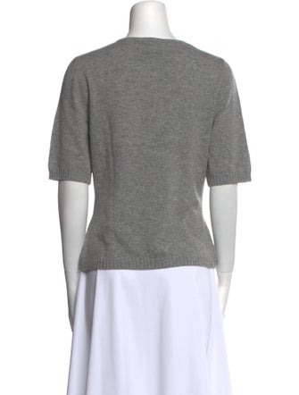 St. John Cashmere Scoop Neck Sweater