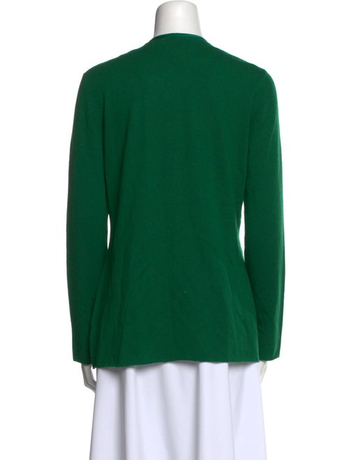 St. John Cashmere Open Front Sweater