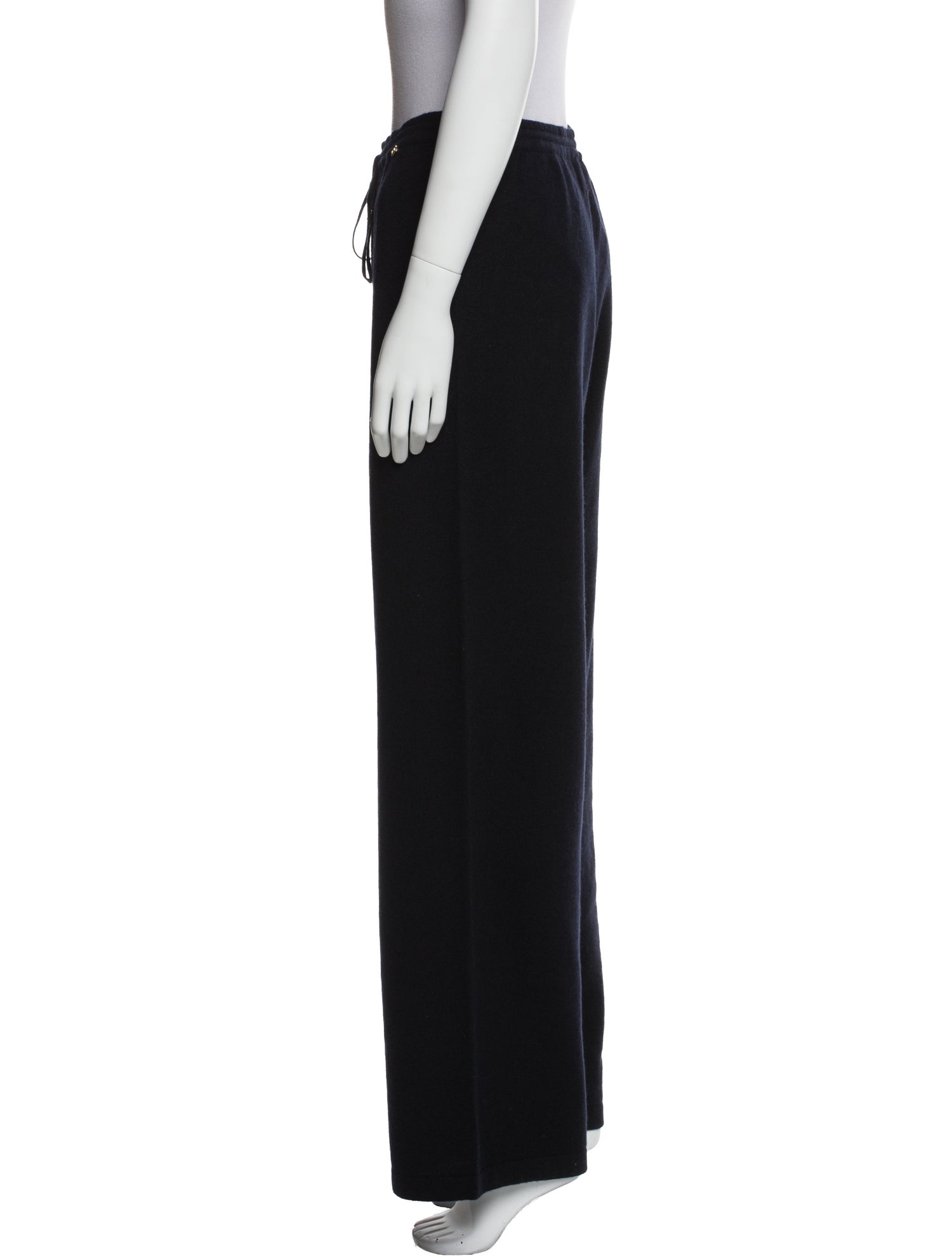 St. John Cashmere Wide Leg Pants