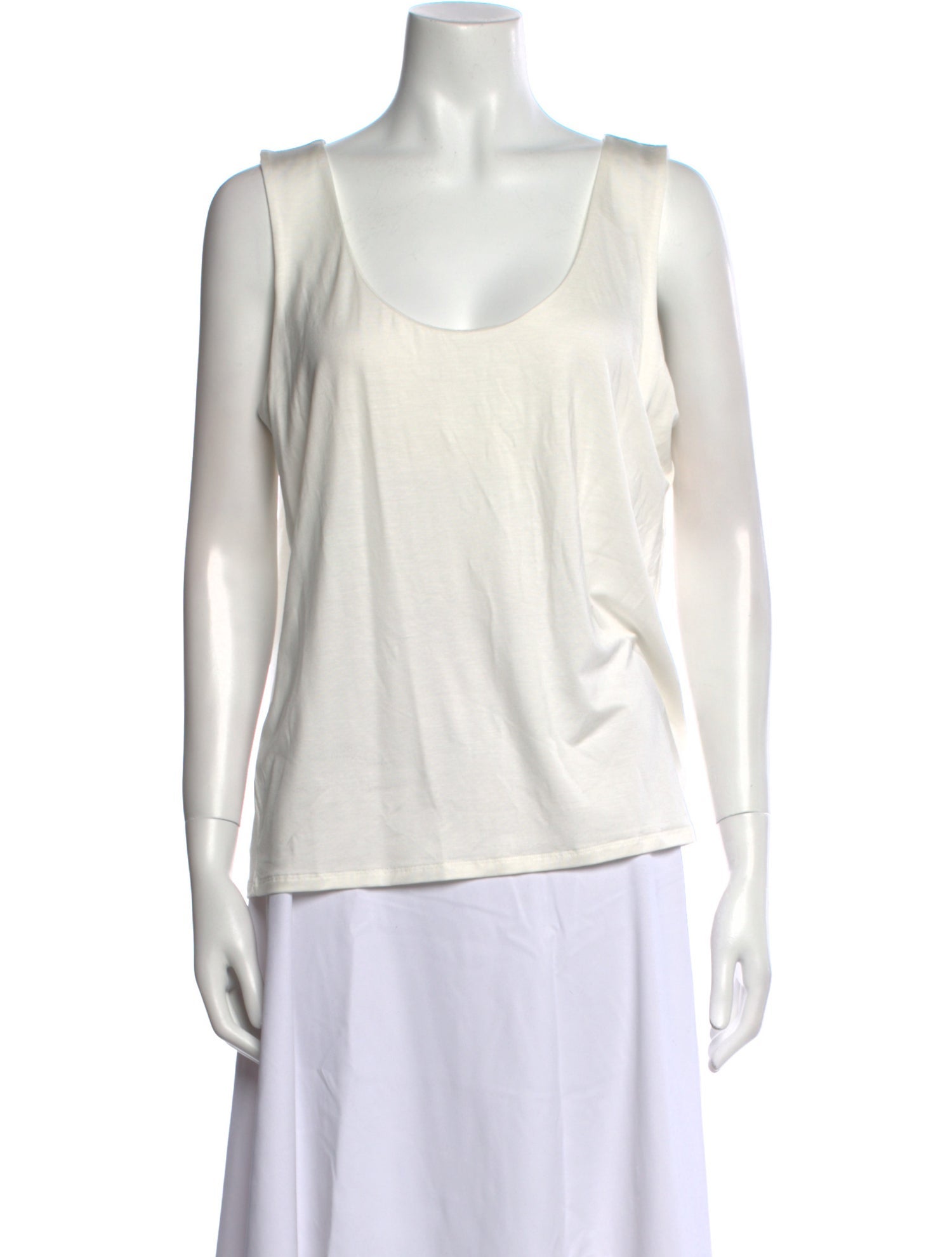 St. John Scoop Neck Sleeveless Top w/ Tags