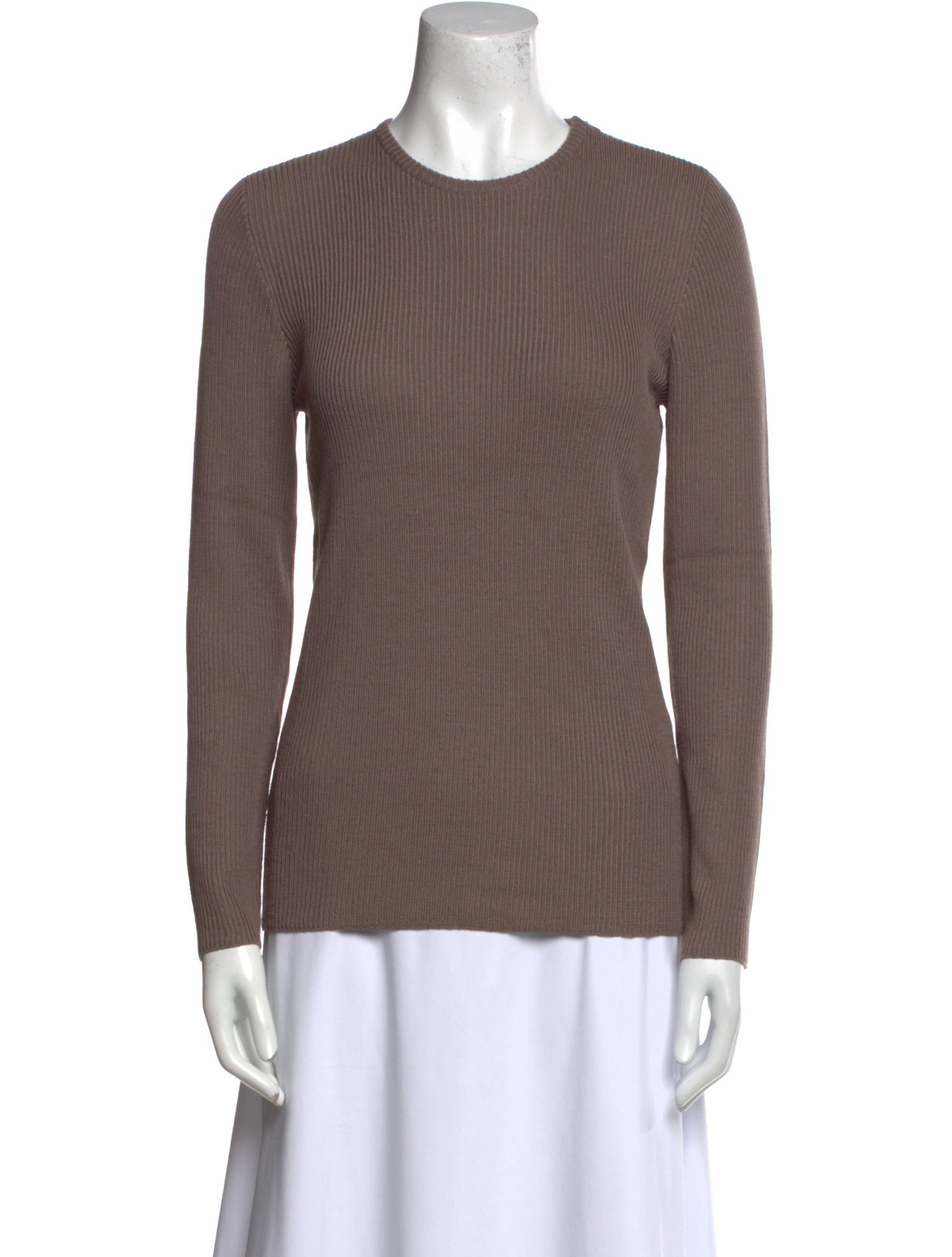 St. John Wool Crew Neck Sweater