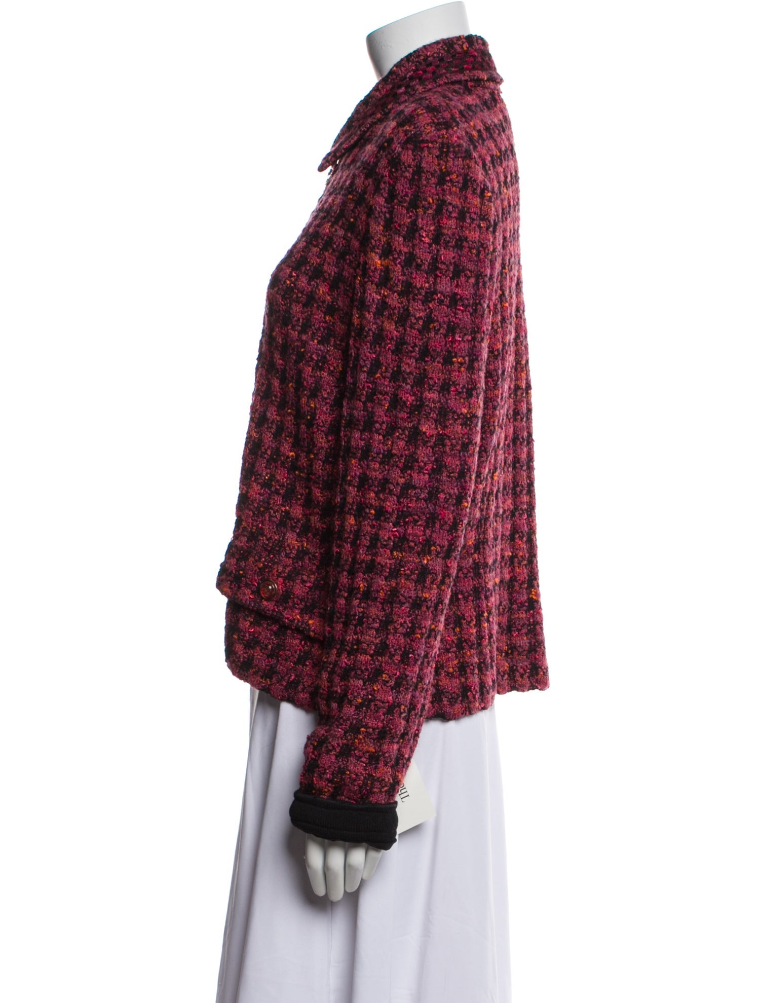 St. John Tweed Pattern Jacket w/ Tags