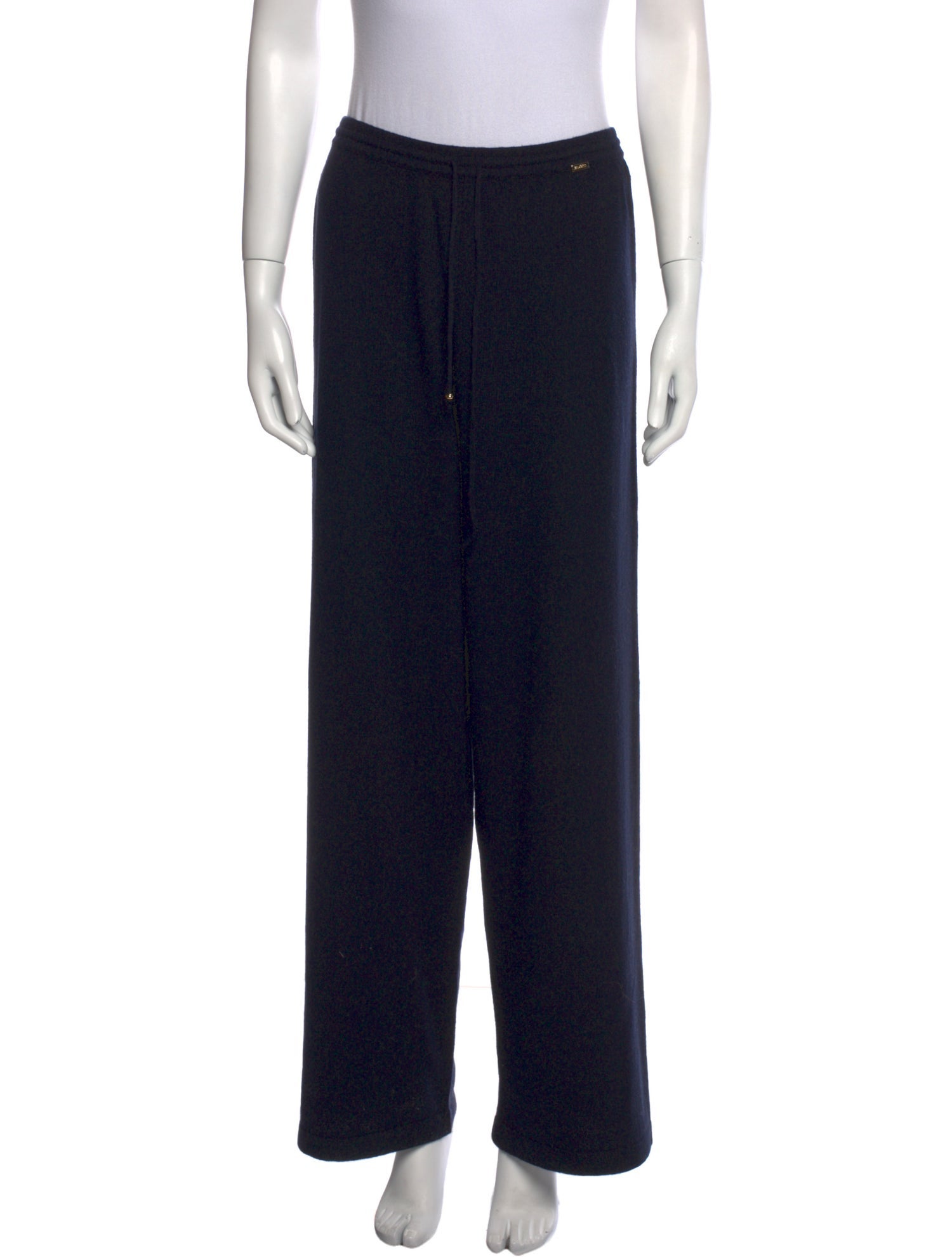St. John Cashmere Wide Leg Pants