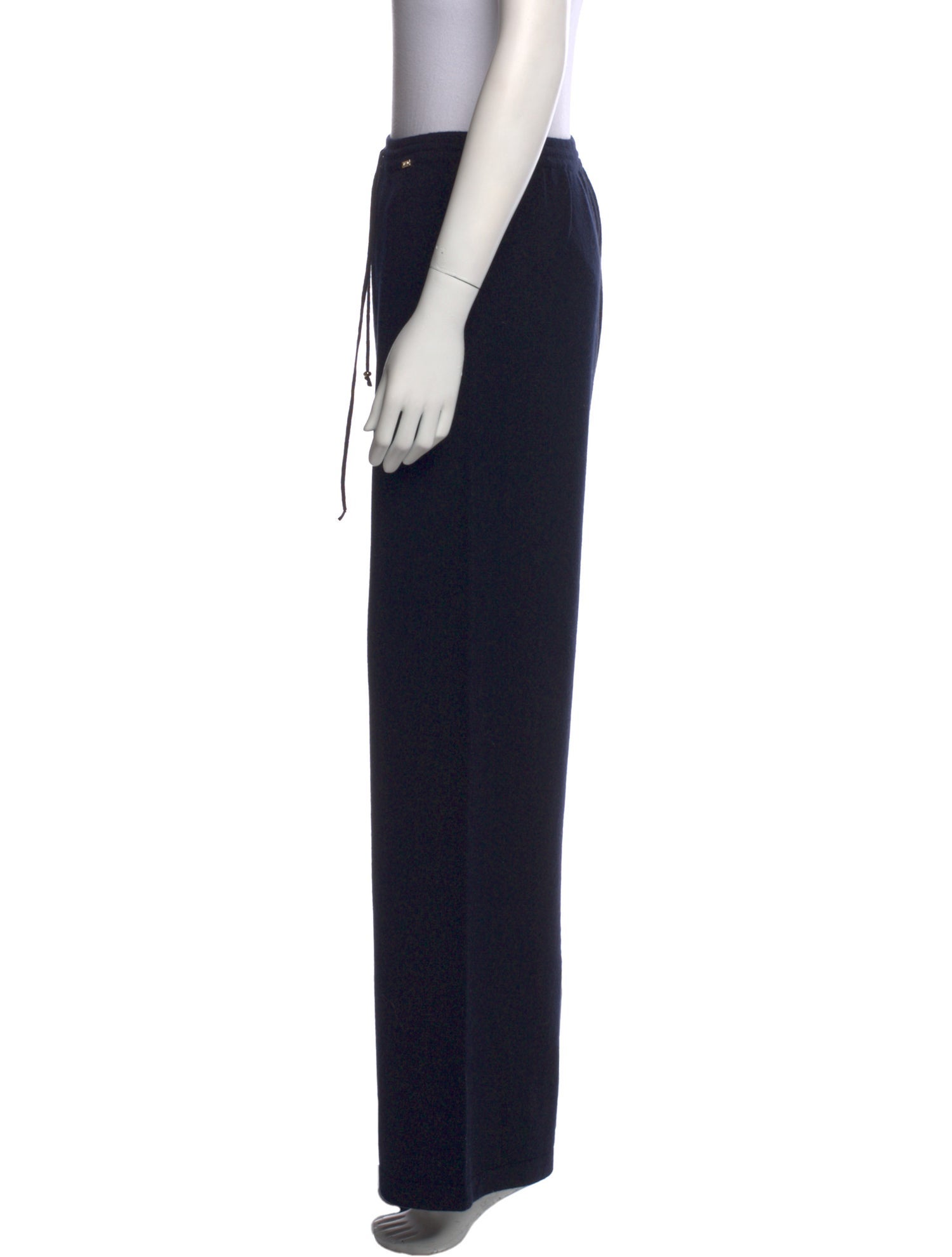 St. John Cashmere Wide Leg Pants