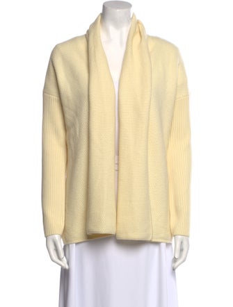 St. John Cashmere Open Front Sweater