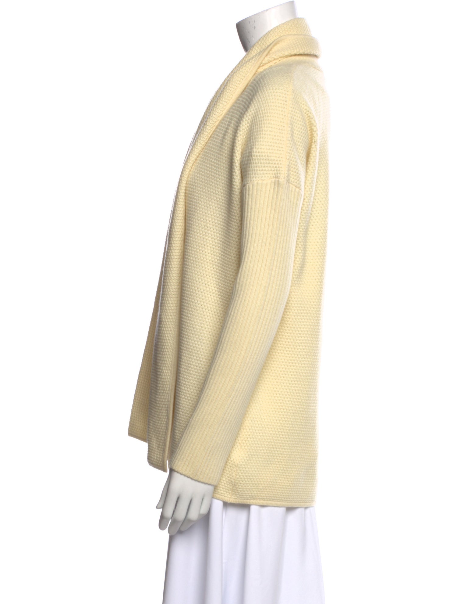 St. John Cashmere Open Front Sweater