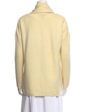 St. John Cashmere Open Front Sweater