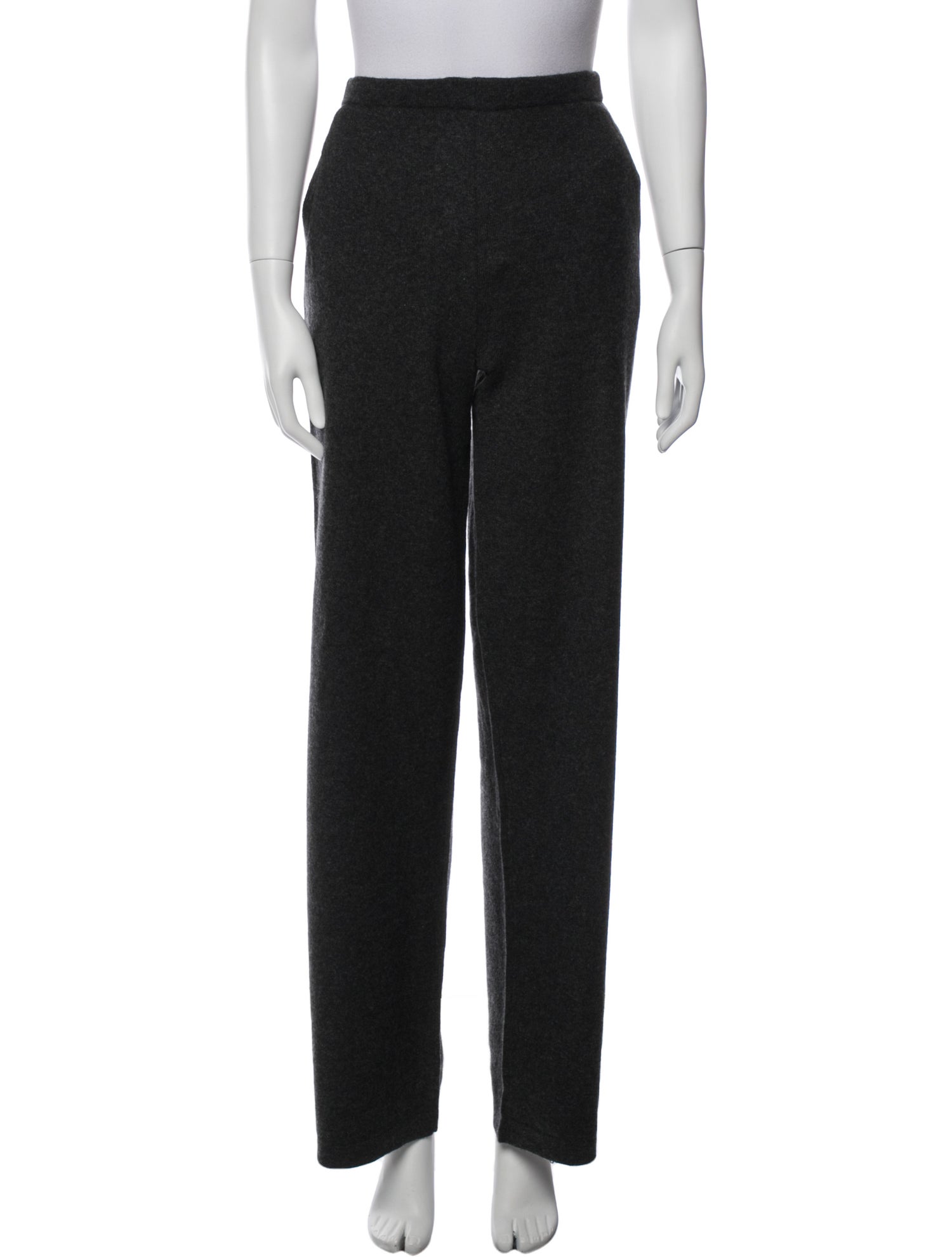St. John Cashmere Wide Leg Pants