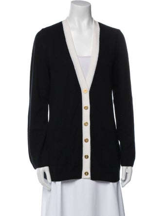 St. John Cashmere Open Front Sweater