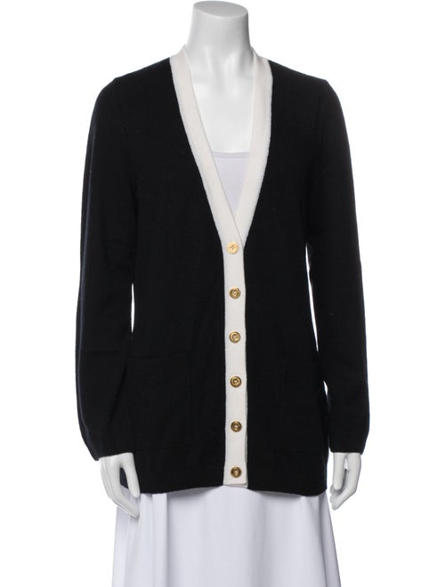 St. John Cashmere Open Front Sweater