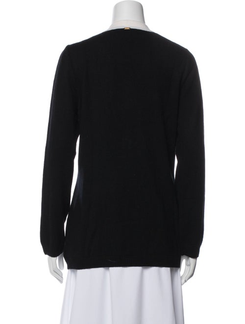 St. John Cashmere Open Front Sweater