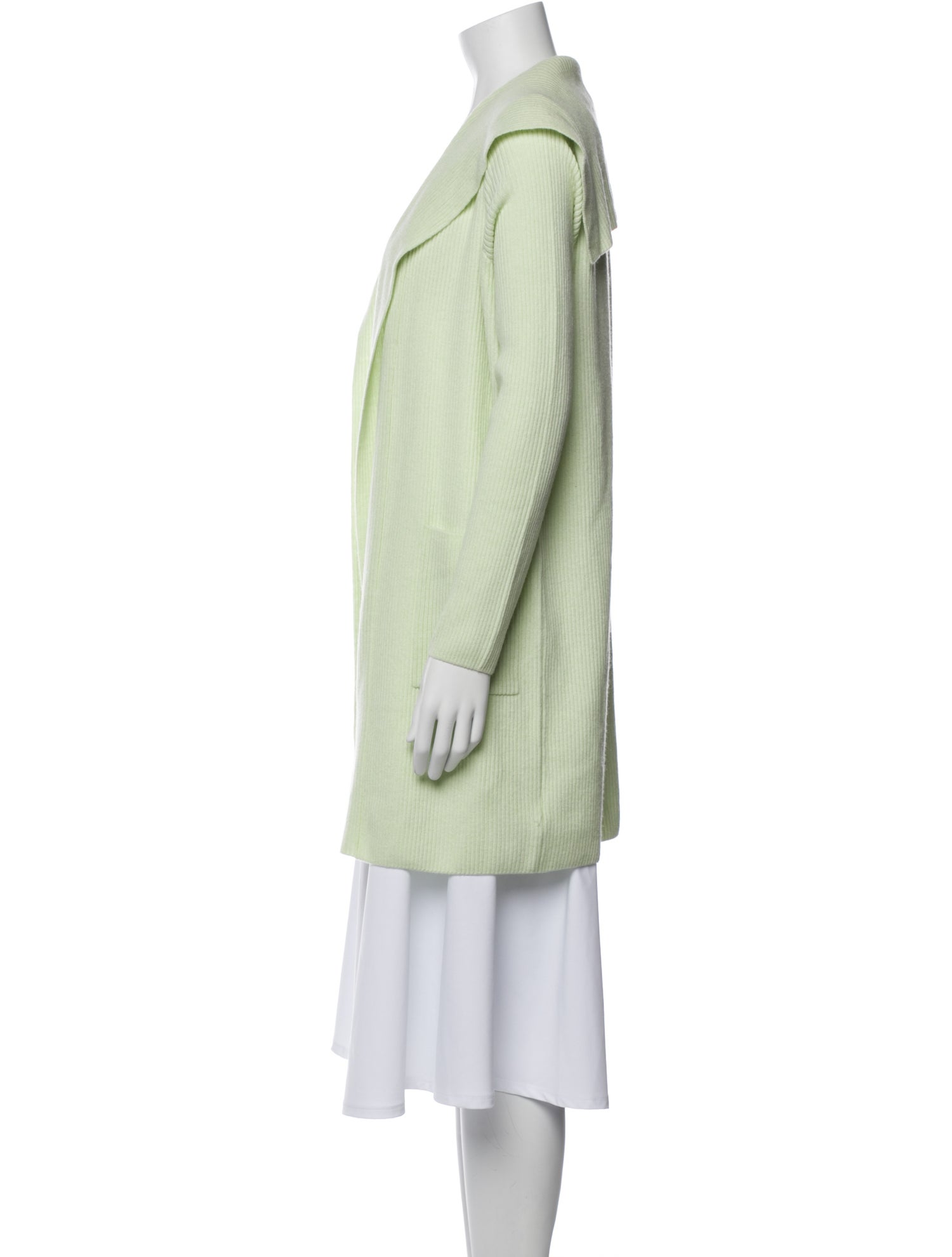 St. John Cashmere Open Front Sweater
